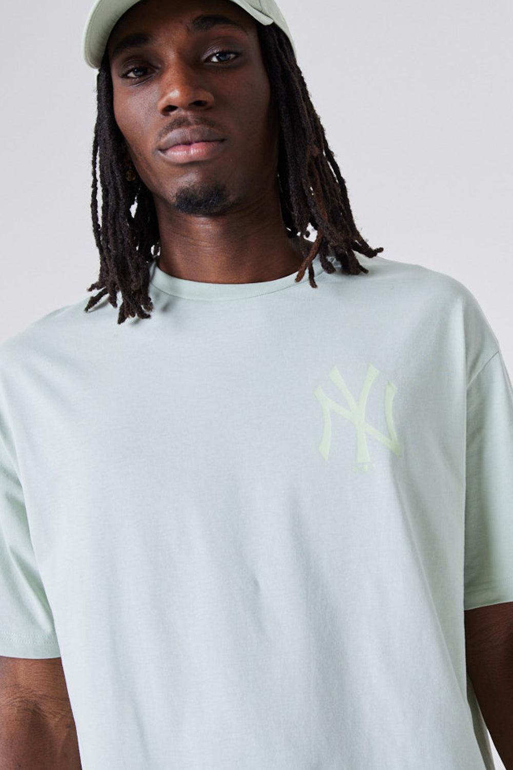 New Era-MLB League Essential Oversized Tee Green-T-Shirts-3-fleurdirect.live