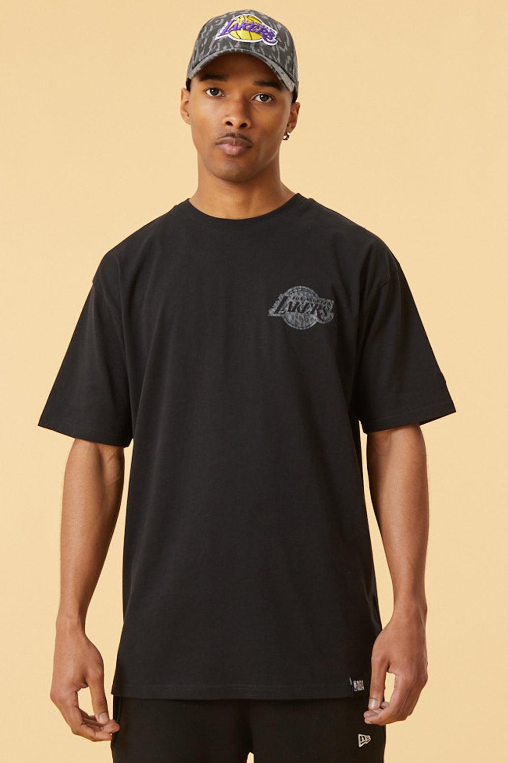 New Era-NBA Seasonal Infill Oversized Tee Los Angeles Lakers-T-Shirts-1-fleurdirect.live