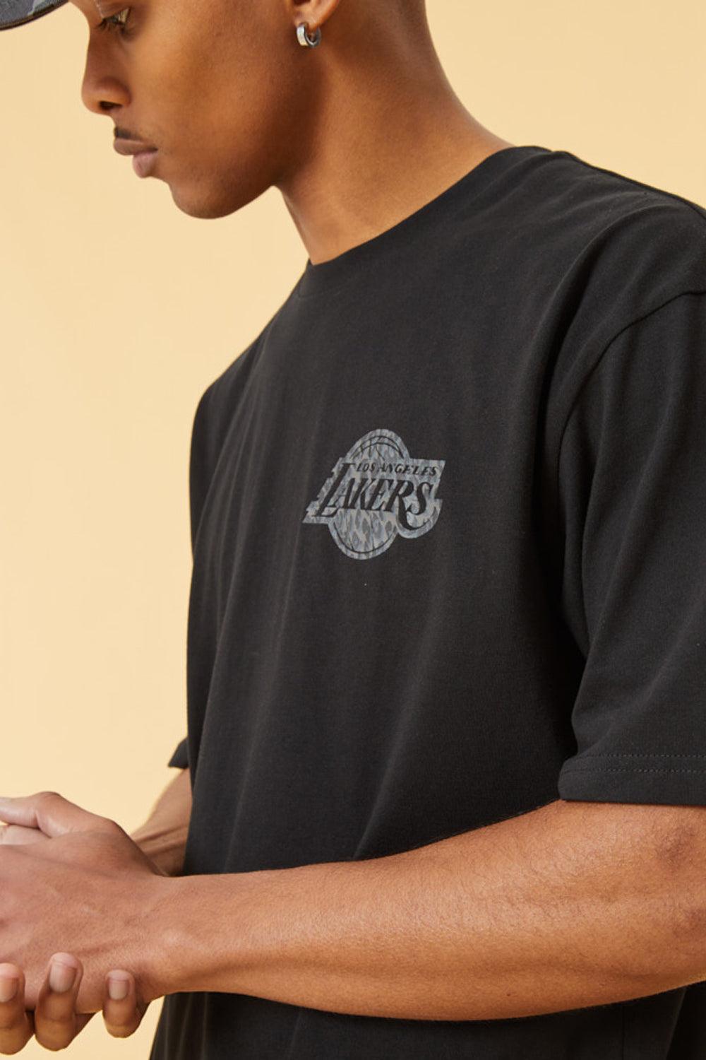 New Era-NBA Seasonal Infill Oversized Tee Los Angeles Lakers-T-Shirts-5-fleurdirect.live