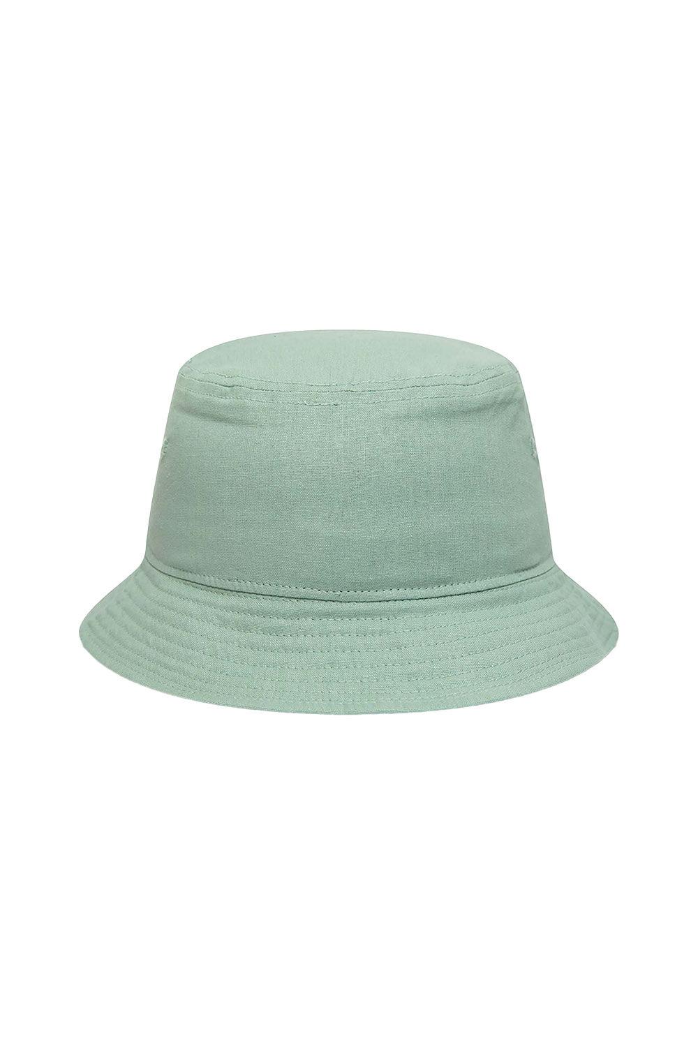 New Era-NE Linen Tapered Bucket GRF-Bucket Hat-4-fleurdirect.live