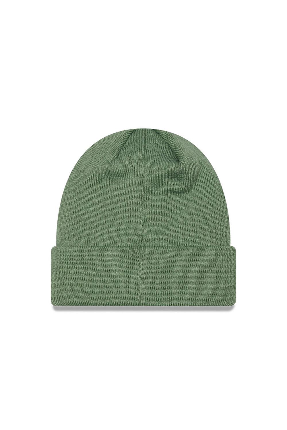 New Era-New York Yankees League Essential Womens Green Beanie Hat-Bere-2-fleurdirect.live