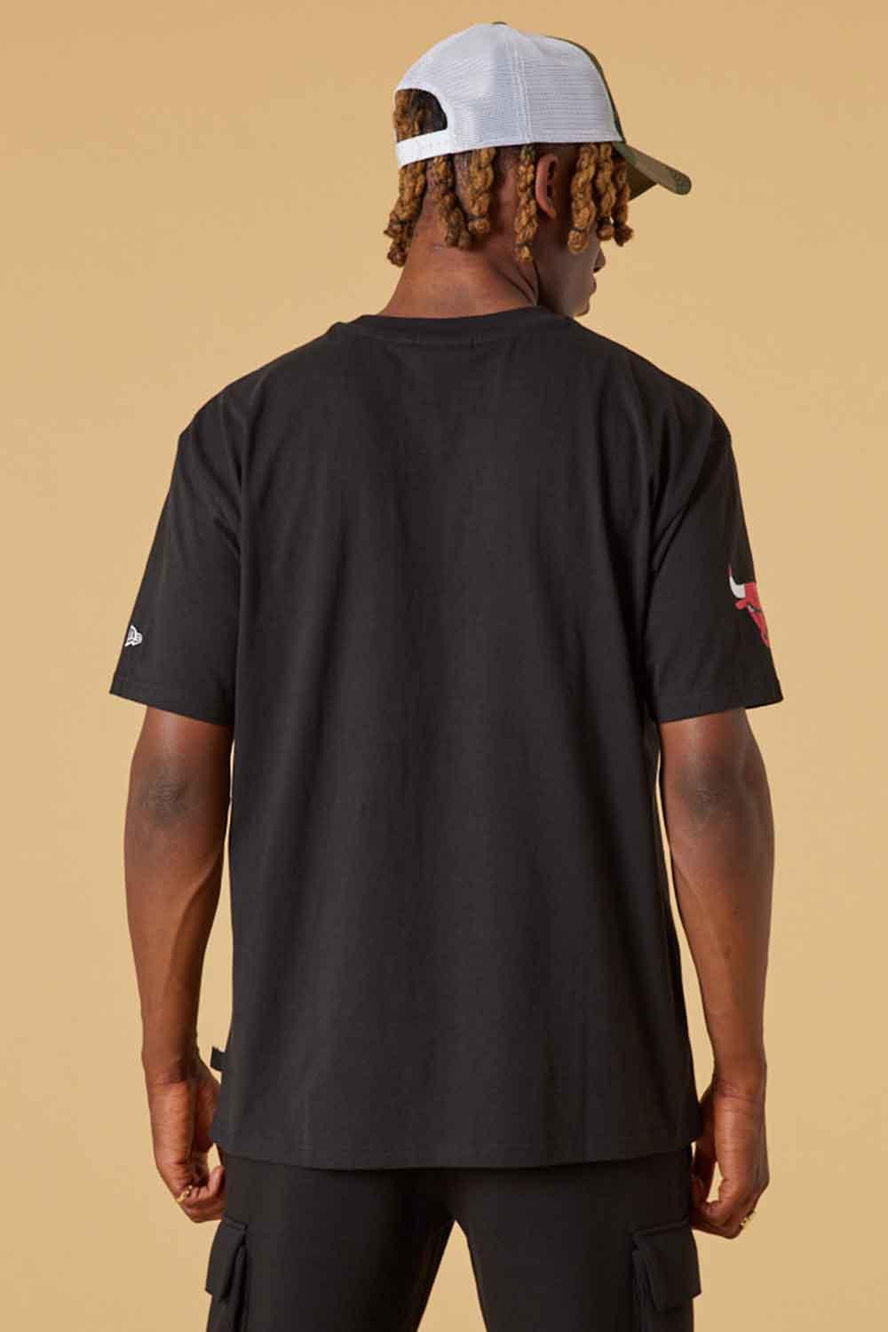 New Era-Washed Pack Wordmark Oversized Tee Chicago Bulls-T-Shirts-2-fleurdirect.live