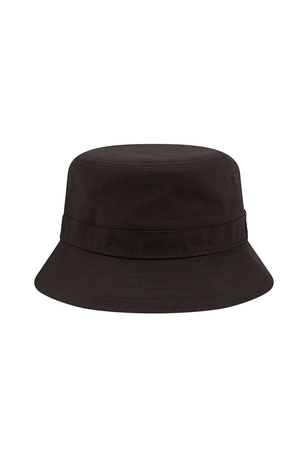 New Era-Youth Essential Bucket Hat Black-Bucket Hat-4-fleurdirect.live