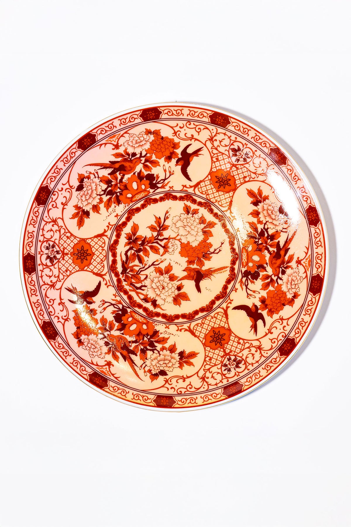 Eternal Warm Coral Pasta Tabak (2'Li Set)