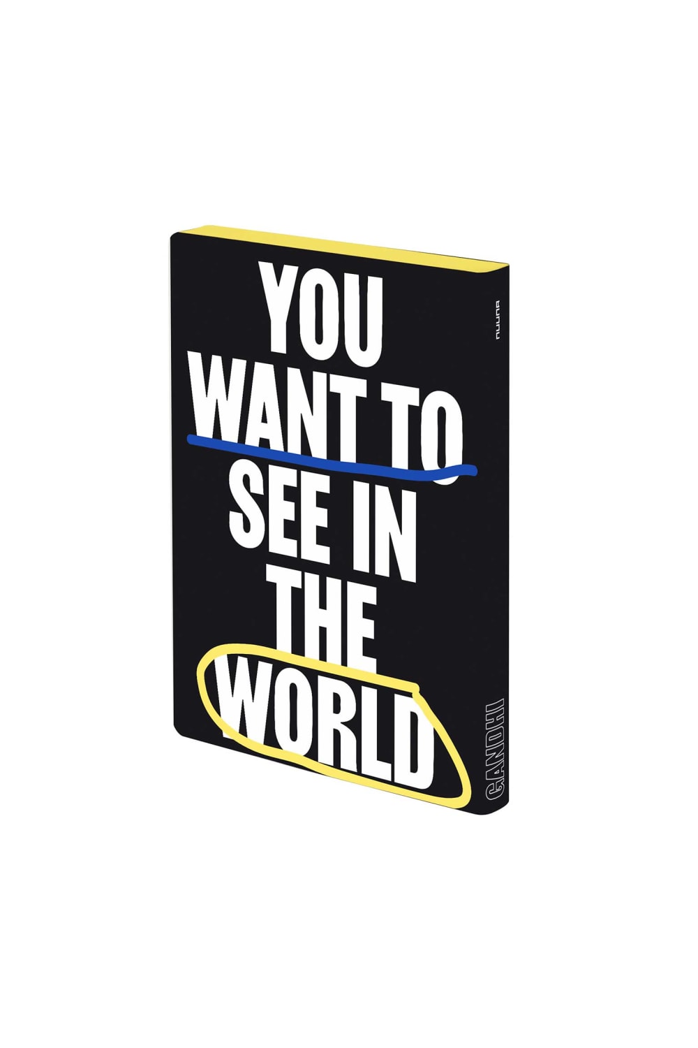 Nuuna-Nuuna Graphic L Defter - Be The Change-Defter-2-fleurdirect.live