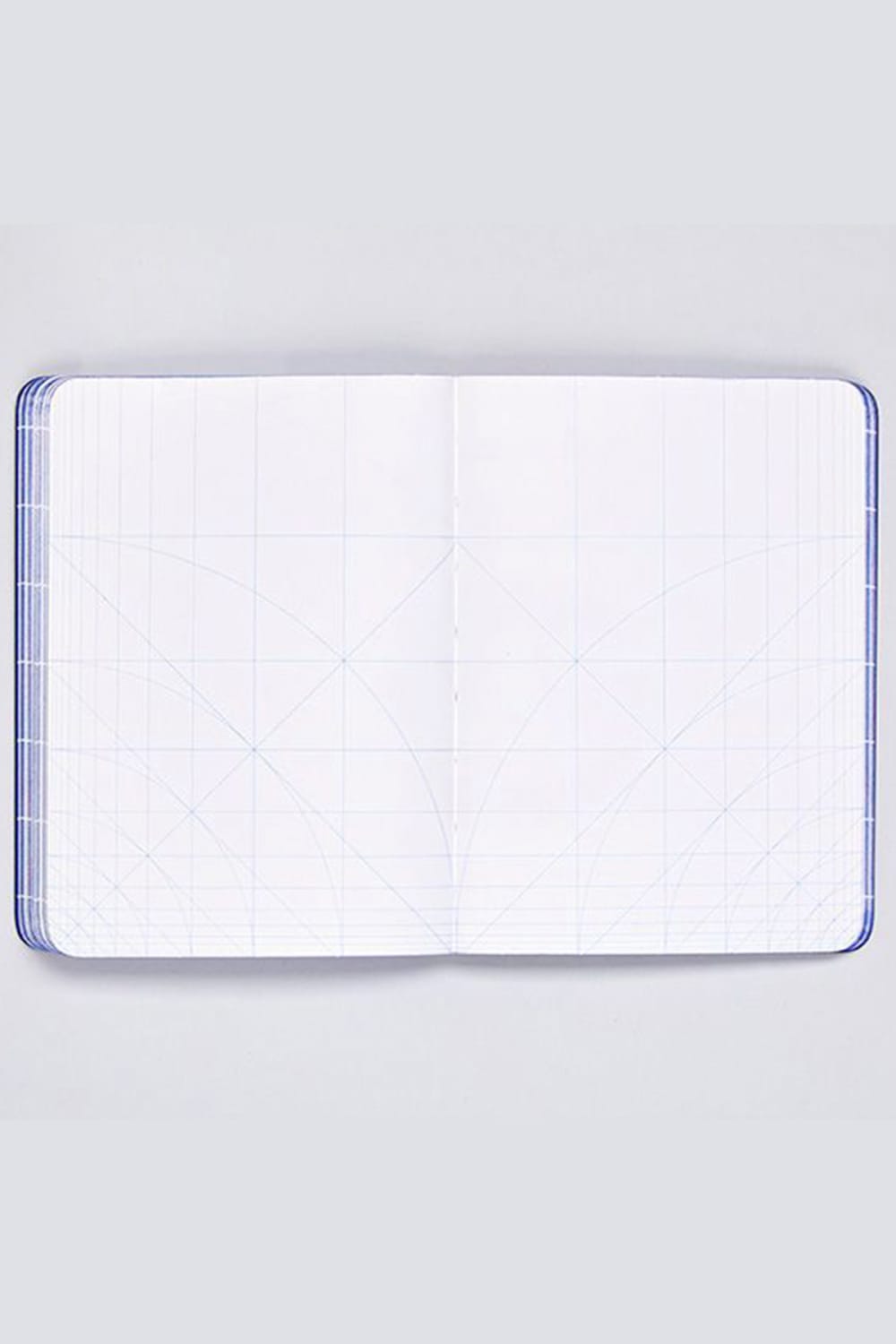 Nuuna-Nuuna Graphic S Defter - Break The Grid Blue-Defter-4-fleurdirect.live