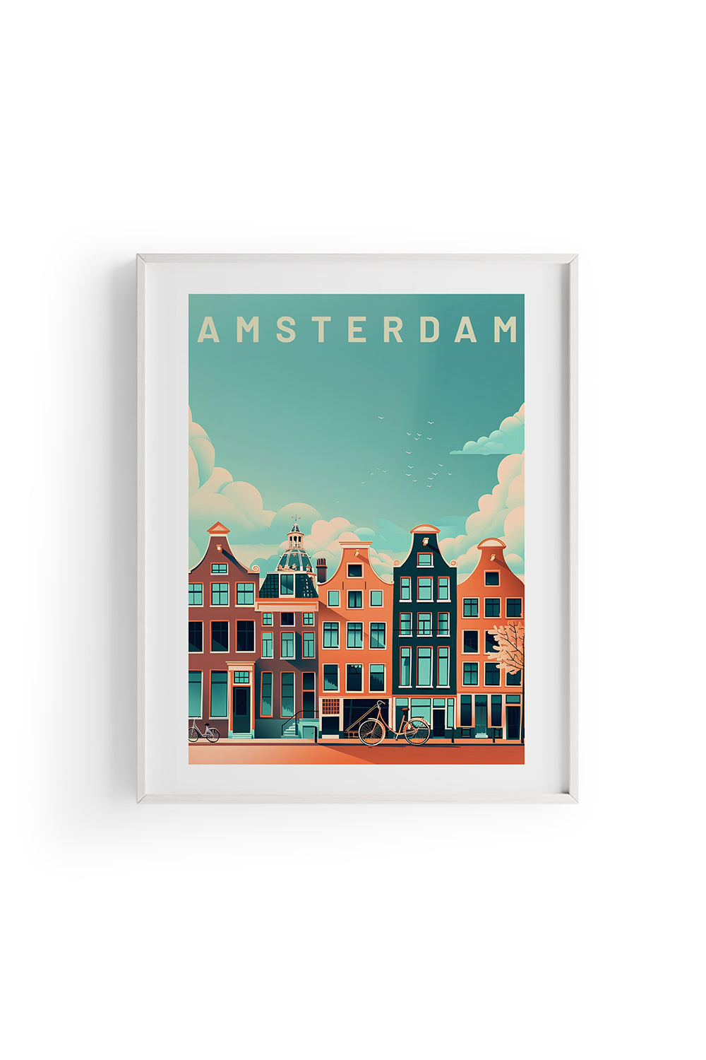 ODA.products-Amsterdam İllüstrasyon Şehi̇r Tablo-Tablo-2-fleurdirect.live