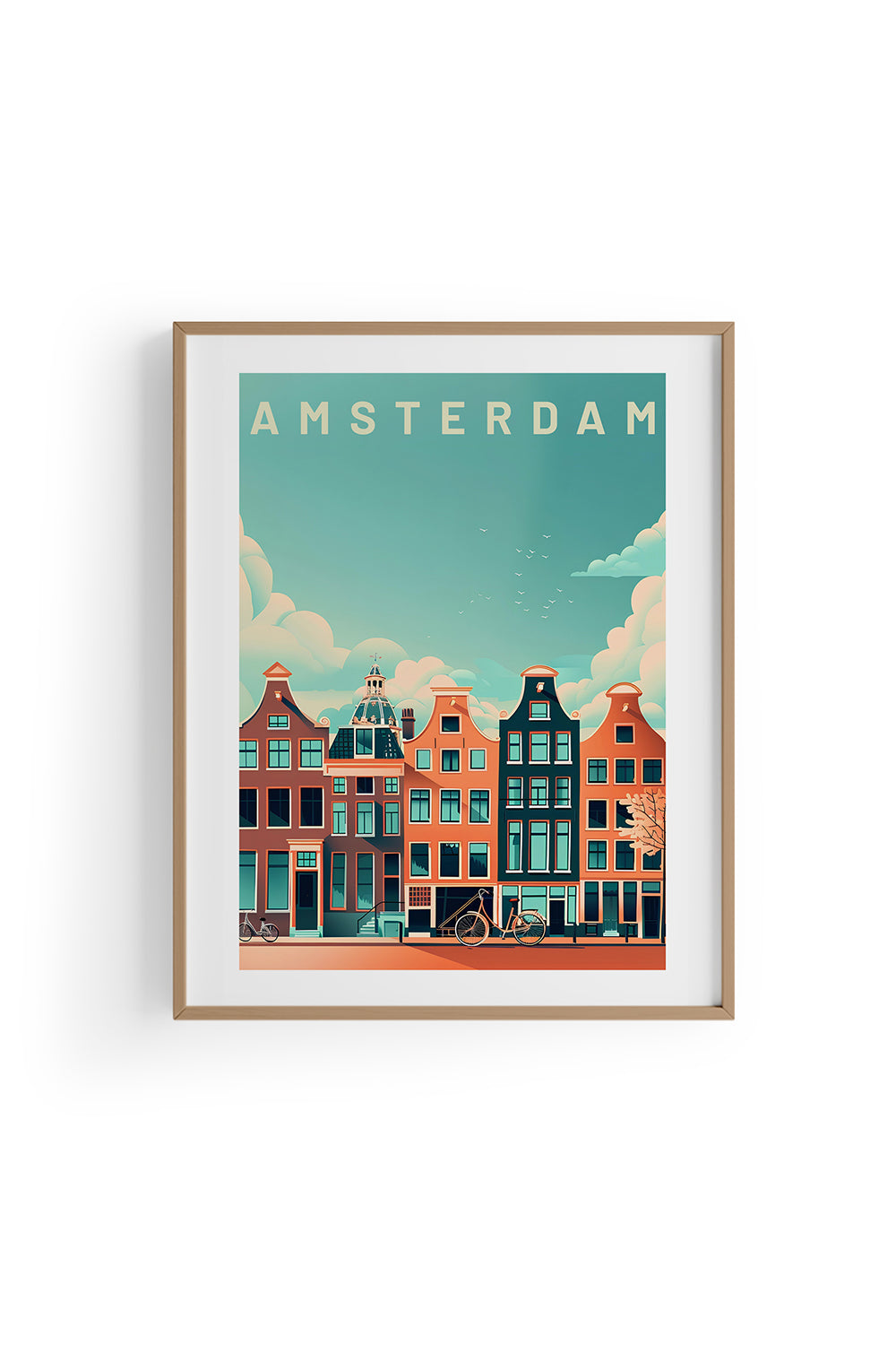 ODA.products-Amsterdam İllüstrasyon Şehi̇r Tablo-Tablo-4-fleurdirect.live