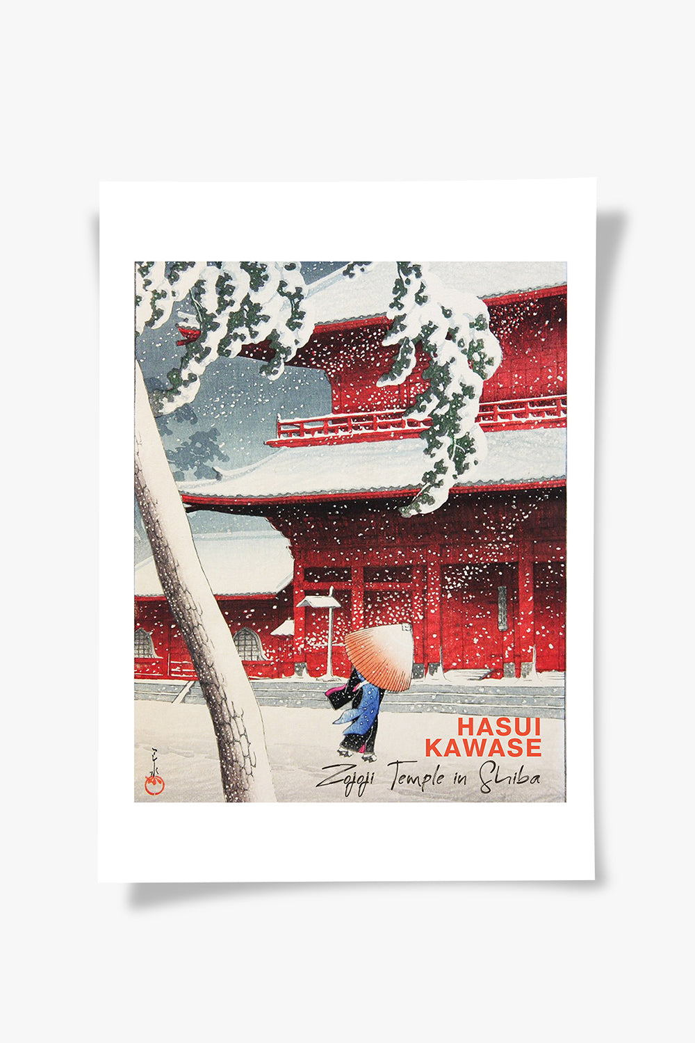 ODA.products-Zojoji Temple İn Shiba, Hasui Kawase | Ünlü Ressam Tablosu-Tablo-5-fleurdirect.live