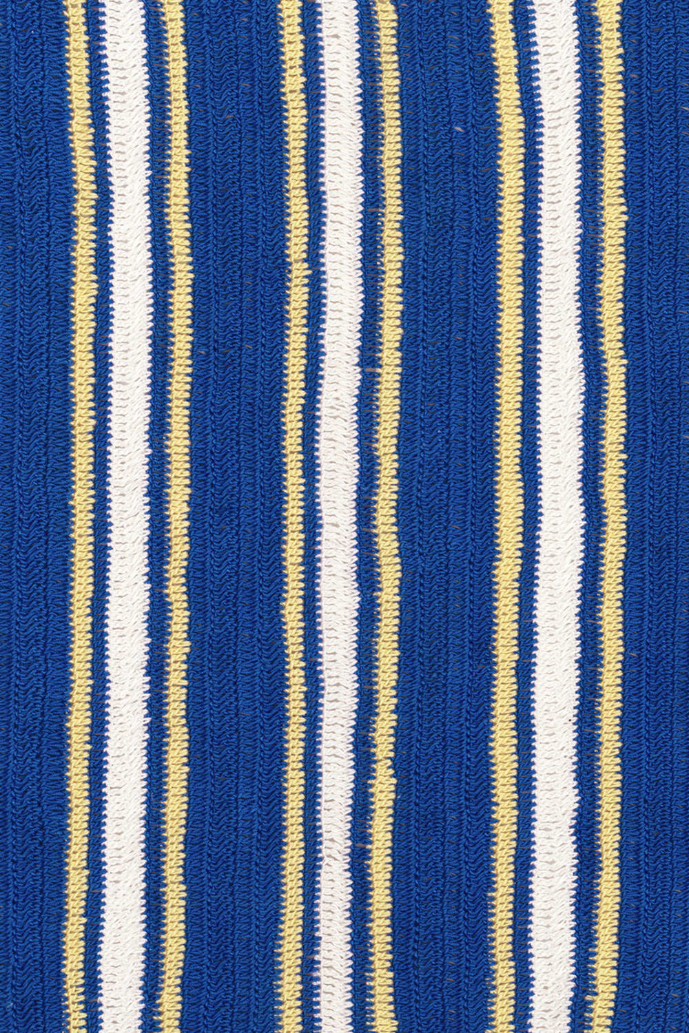 OHM Handmade-Mavi Sarı Krem Stripes El İşi Dantel Örtü-Dantel Örtüler-3-fleurdirect.live