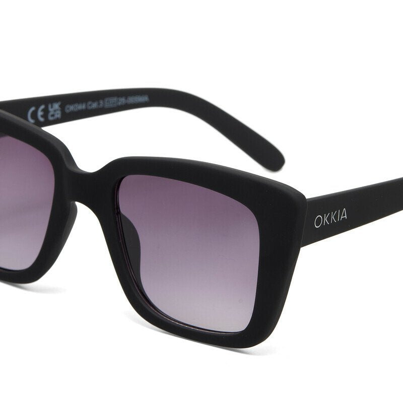 OKKIA-Okkia Elba Unisex Güneş Gözlüğüsiyah / Lens : Siyah Gradyan-Güneş Gözlüğü-2-fleurdirect.live