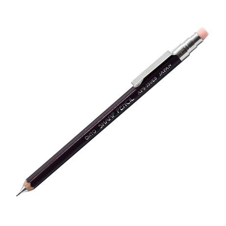 Ohto-Ohto Wood Sharp Mini Mekanik Kurşun Kalem 0.5mm Bordo Aps 350 Es-Mekanik Uçlu Kalem-1-fleurdirect.live