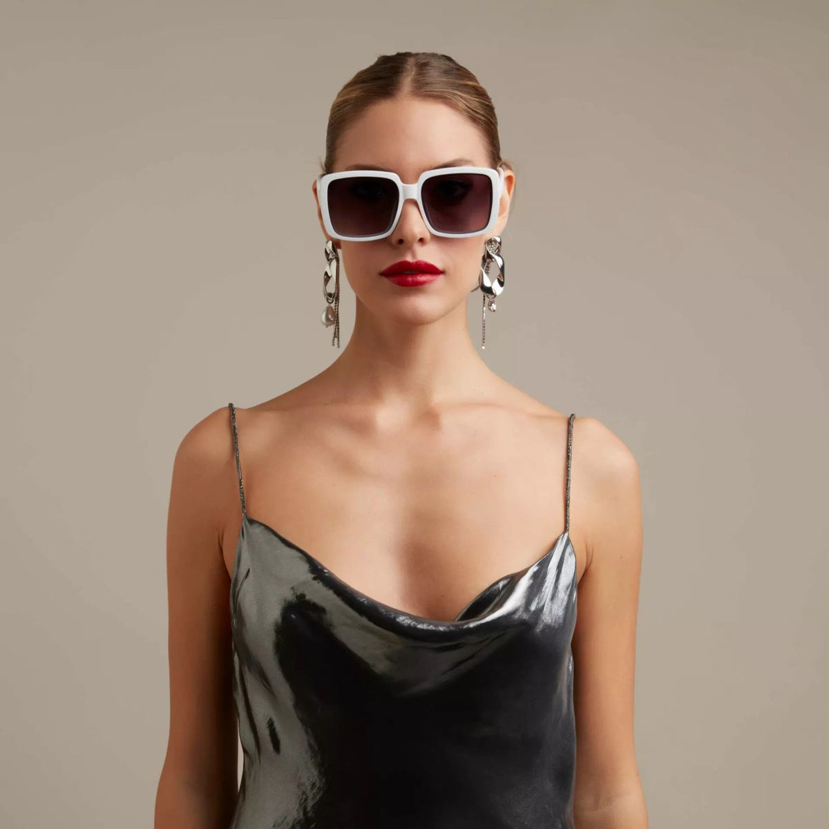 Okkia-Okkia Alessia Unisex Güneş Gözlüğü Beyaz-Güneş Gözlüğü-8-fleurdirect.live