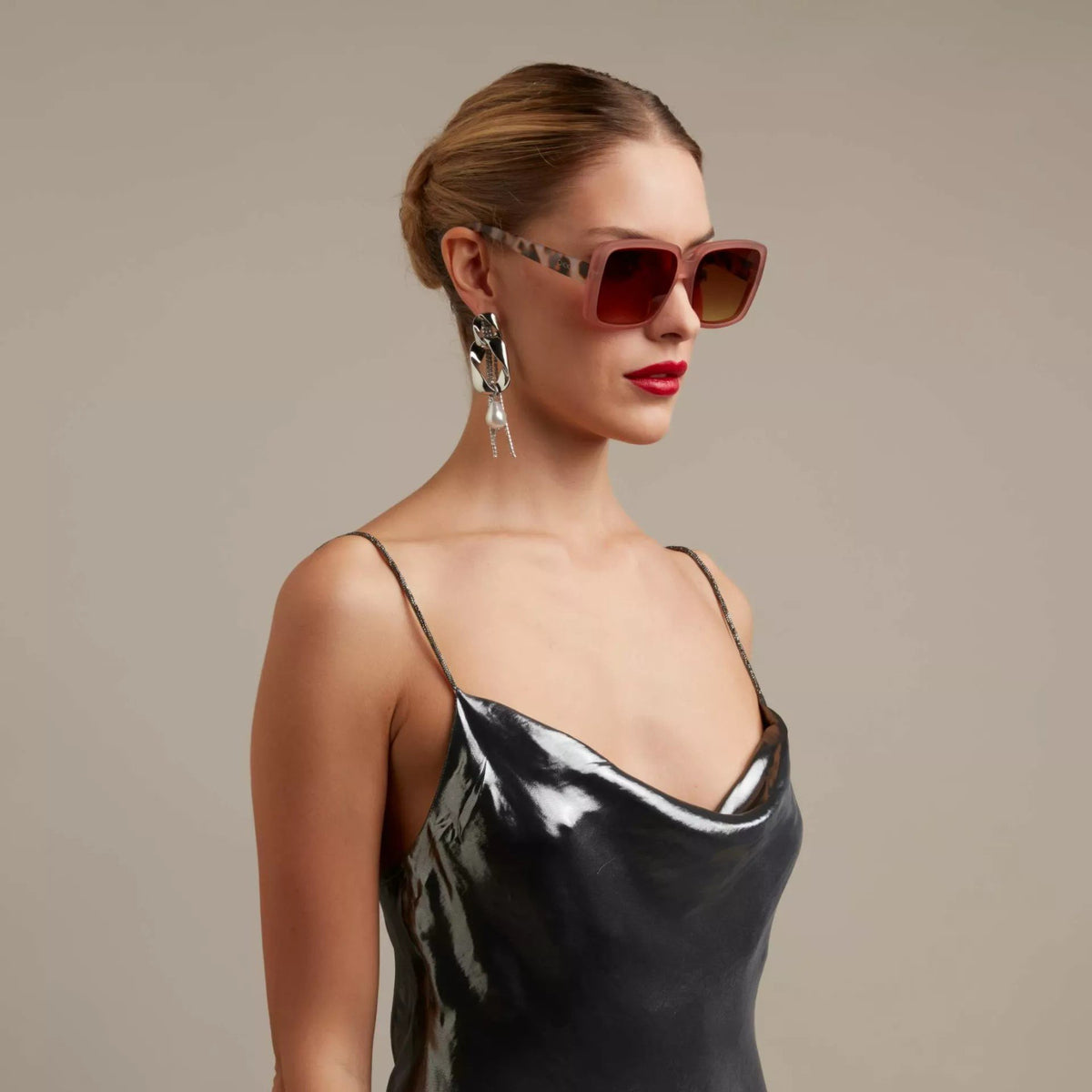 Okkia-Okkia Alessia Unisex Güneş Gözlüğü Pembe Havana-Güneş Gözlüğü-7-fleurdirect.live