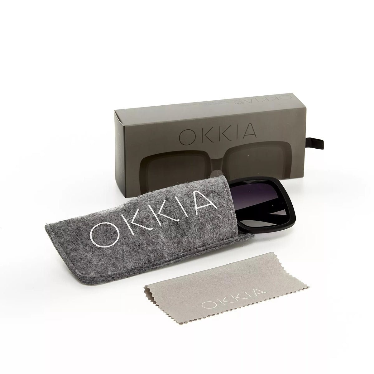 Okkia-Okkia Alessia Unisex Güneş Gözlüğü Siyah-Güneş Gözlüğü-3-fleurdirect.live