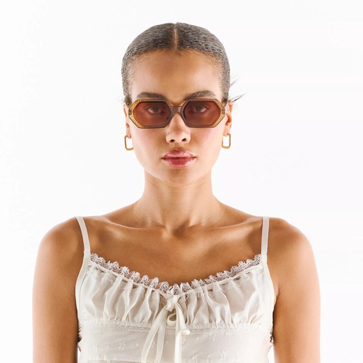 Okkia-Okkia Andrea Altıgen Unisex Güneş Gözlüğü-Güneş Gözlüğü-7-fleurdirect.live