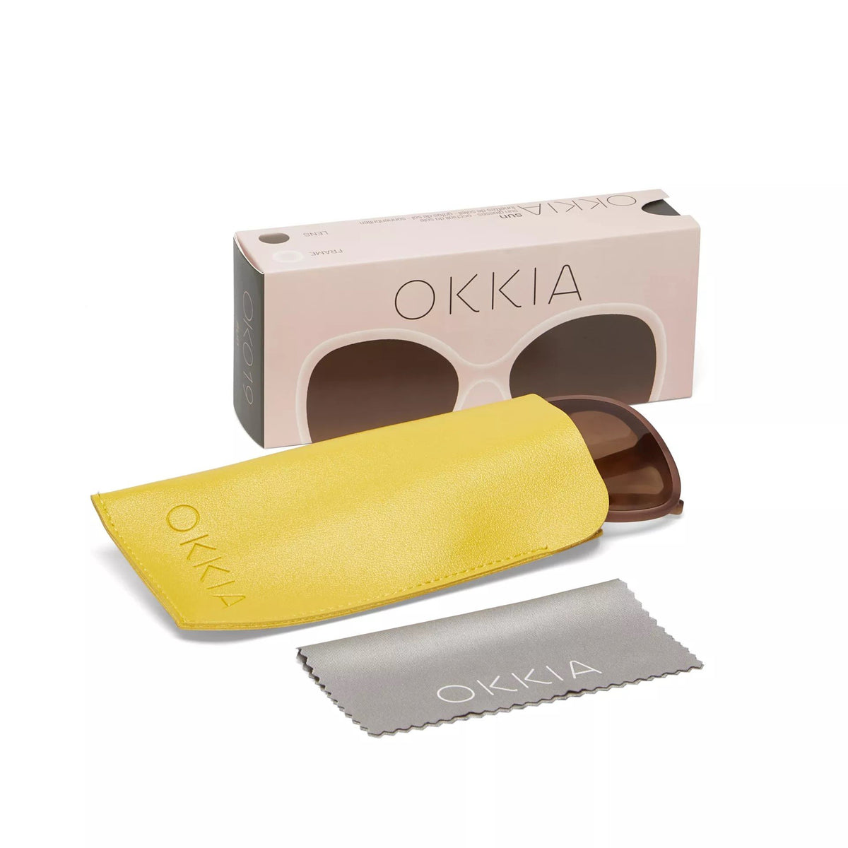 Okkia-Okkia Anna Butterfly Güneş Gözlüğü Havana Pembesi-Güneş Gözlüğü-8-fleurdirect.live
