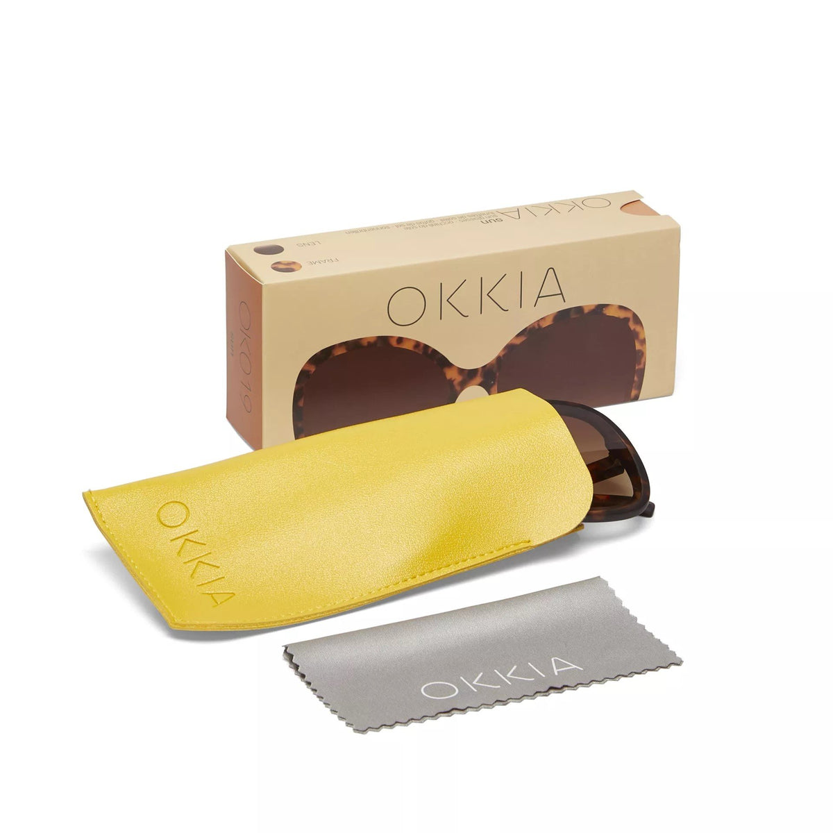 Okkia-Okkia Anna Butterfly Güneş Gözlüğü Klasik Havana-Güneş Gözlüğü-8-fleurdirect.live