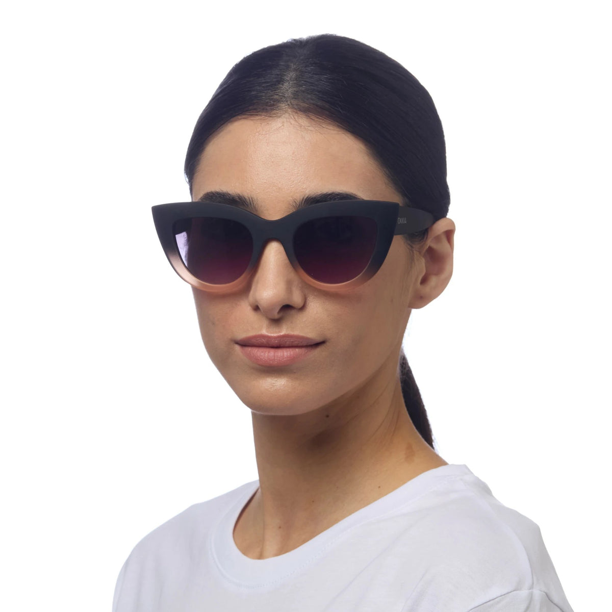 Okkia-Okkia Claudia Big Cat Güneş Gözlüğü Black Rose-Güneş Gözlüğü-2-fleurdirect.live