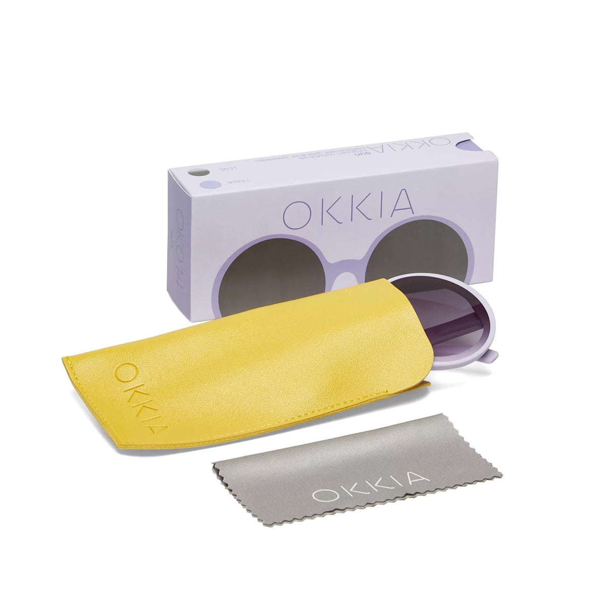 Okkia-Okkia Monica Unisex Büyük Yuvarlak Güneş Gözlüğü Lila-Güneş Gözlüğü-7-fleurdirect.live