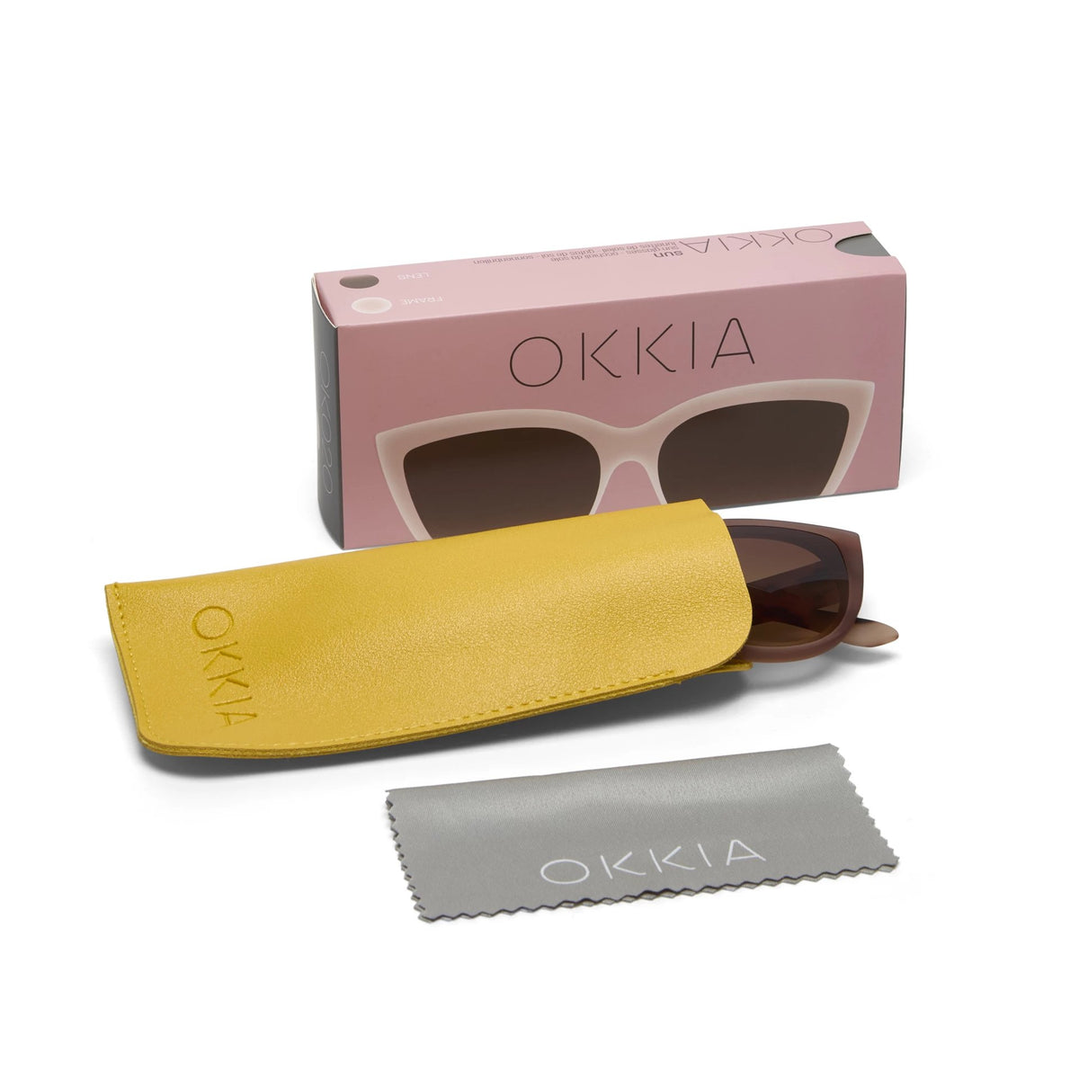 Okkia-Okkia Silvia Güneş Gözlüğü Pembe Havana Kahverengi-Güneş Gözlüğü-7-fleurdirect.live