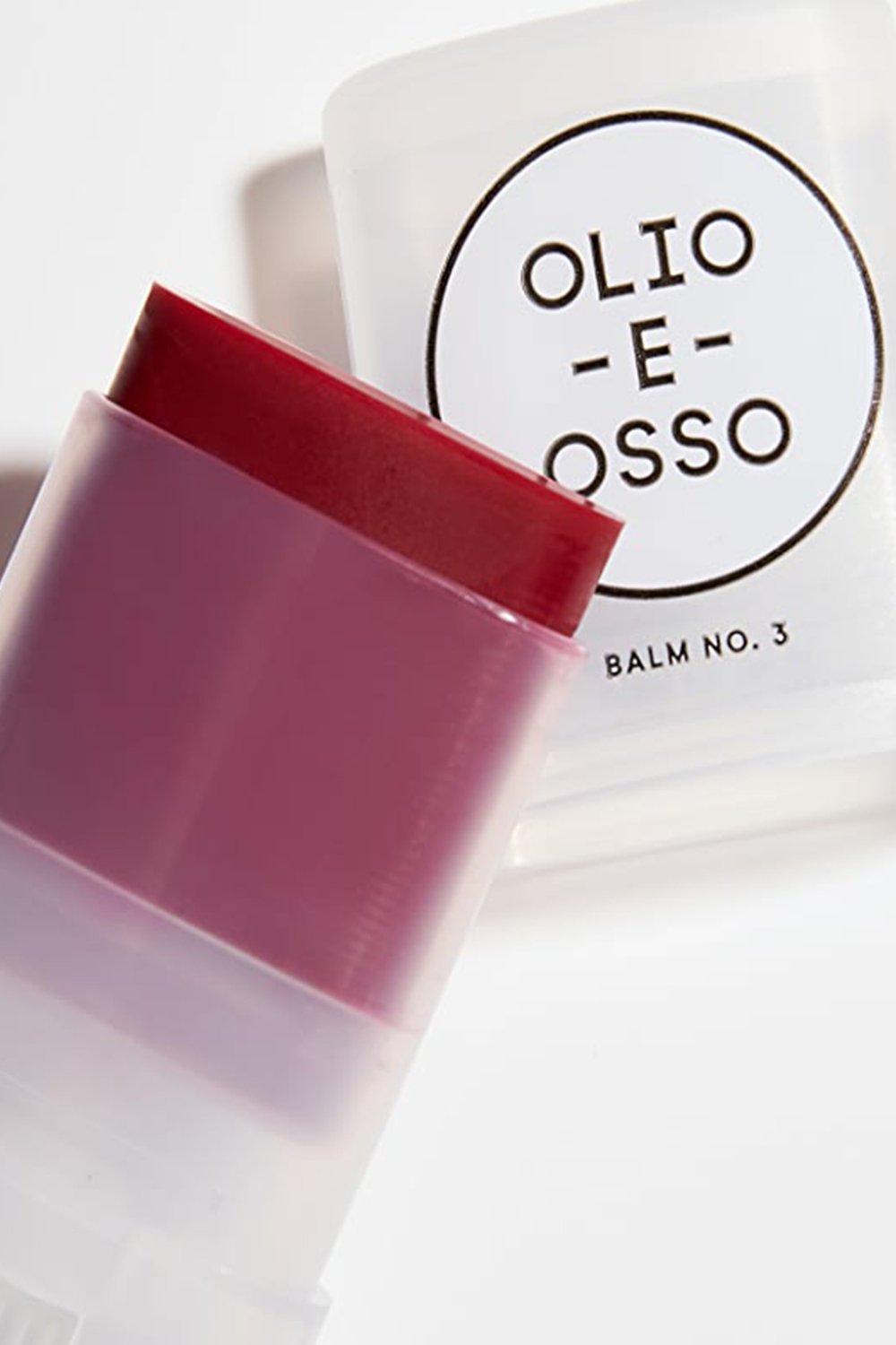 Olio E Osso-No:3 Crimson Ruj Allık Lip Cheek Eye Dudak Renkli Nemlendirici Multi Stick Clean Beauty Tinted Blush-Allık-2-fleurdirect.live