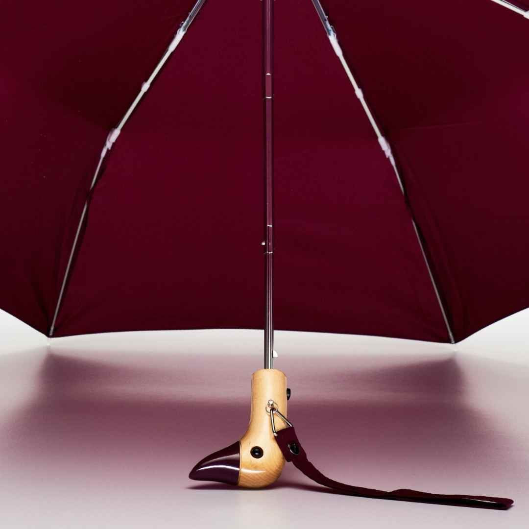Original Duckhead-Original Duckhead Duck Kompakt şemsiye Bordo-Şemsiye-5-fleurdirect.live