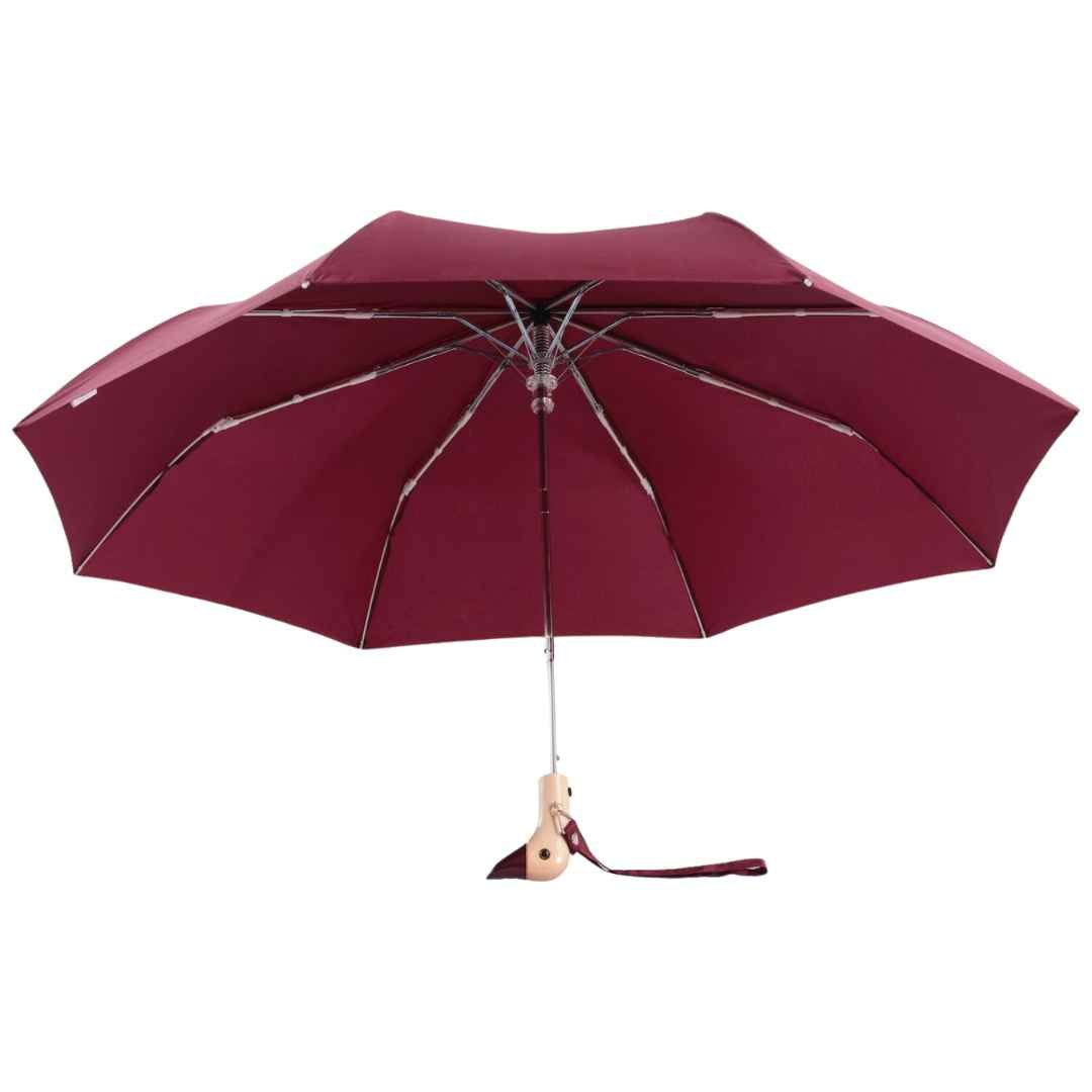 Original Duckhead-Original Duckhead Duck Kompakt şemsiye Bordo-Şemsiye-6-fleurdirect.live