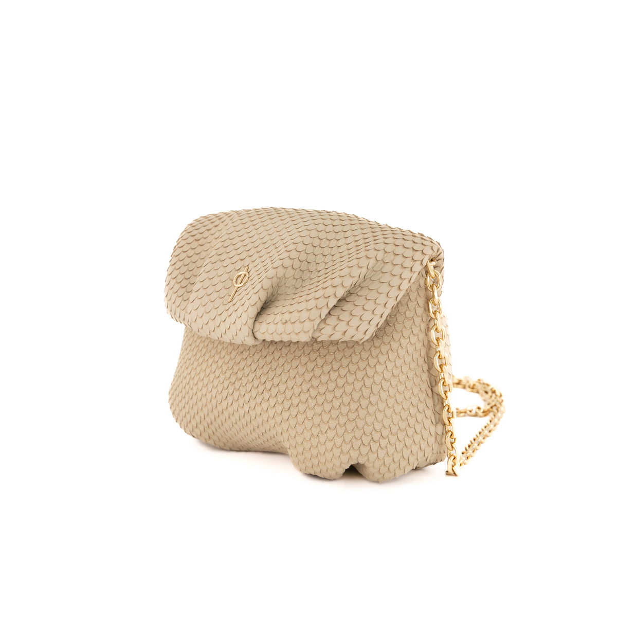 Otrera-Baby Leda Snake Beige-Omuz Çantası-2-fleurdirect.live