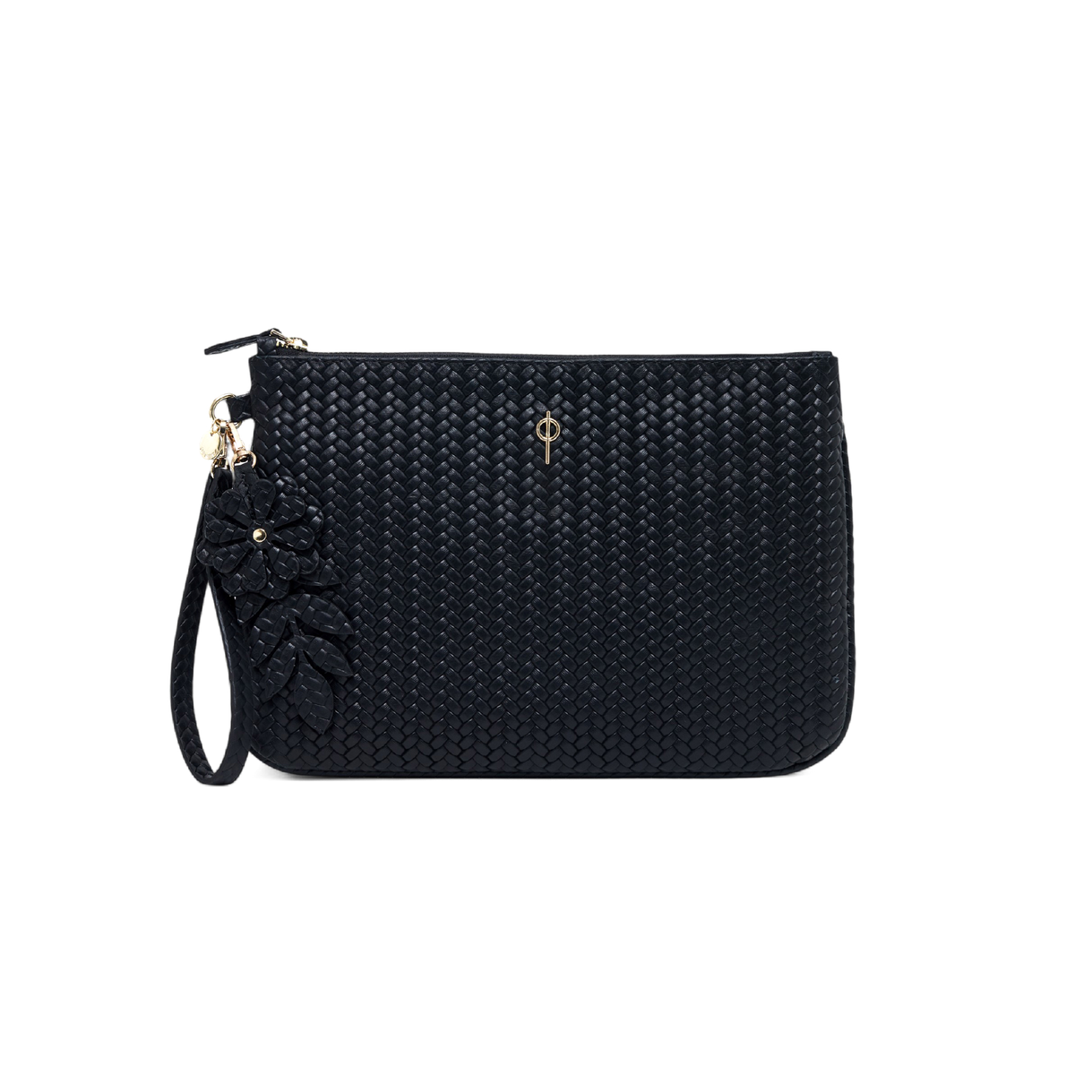 Otrera-Braided Clutch Black-Clutch-1-fleurdirect.live