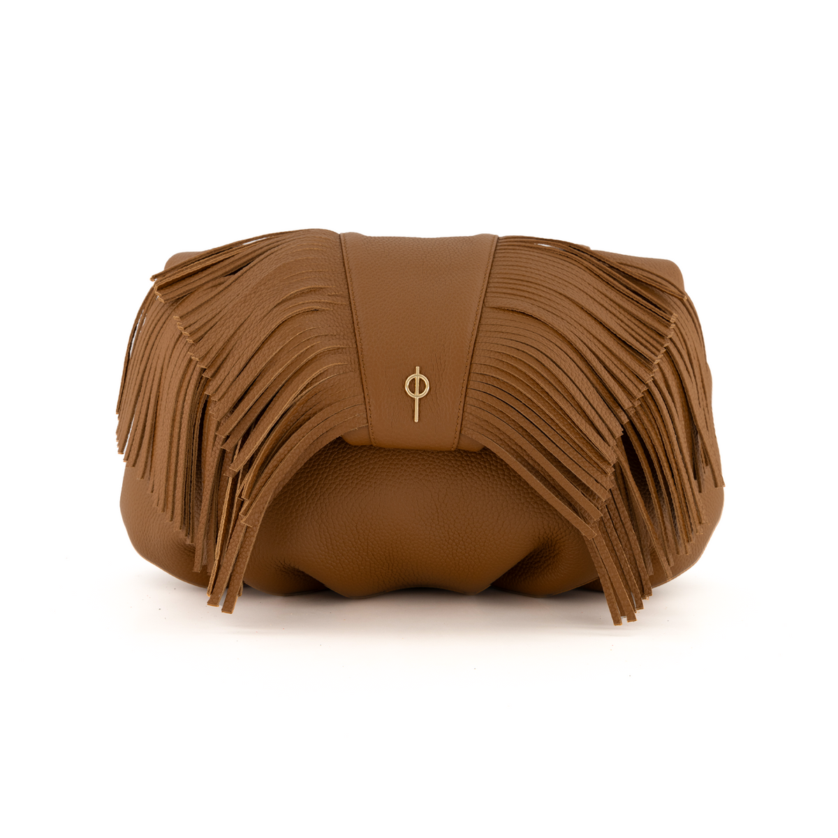 Otrera-Fringe Leda Tan-Clutch-1-fleurdirect.live