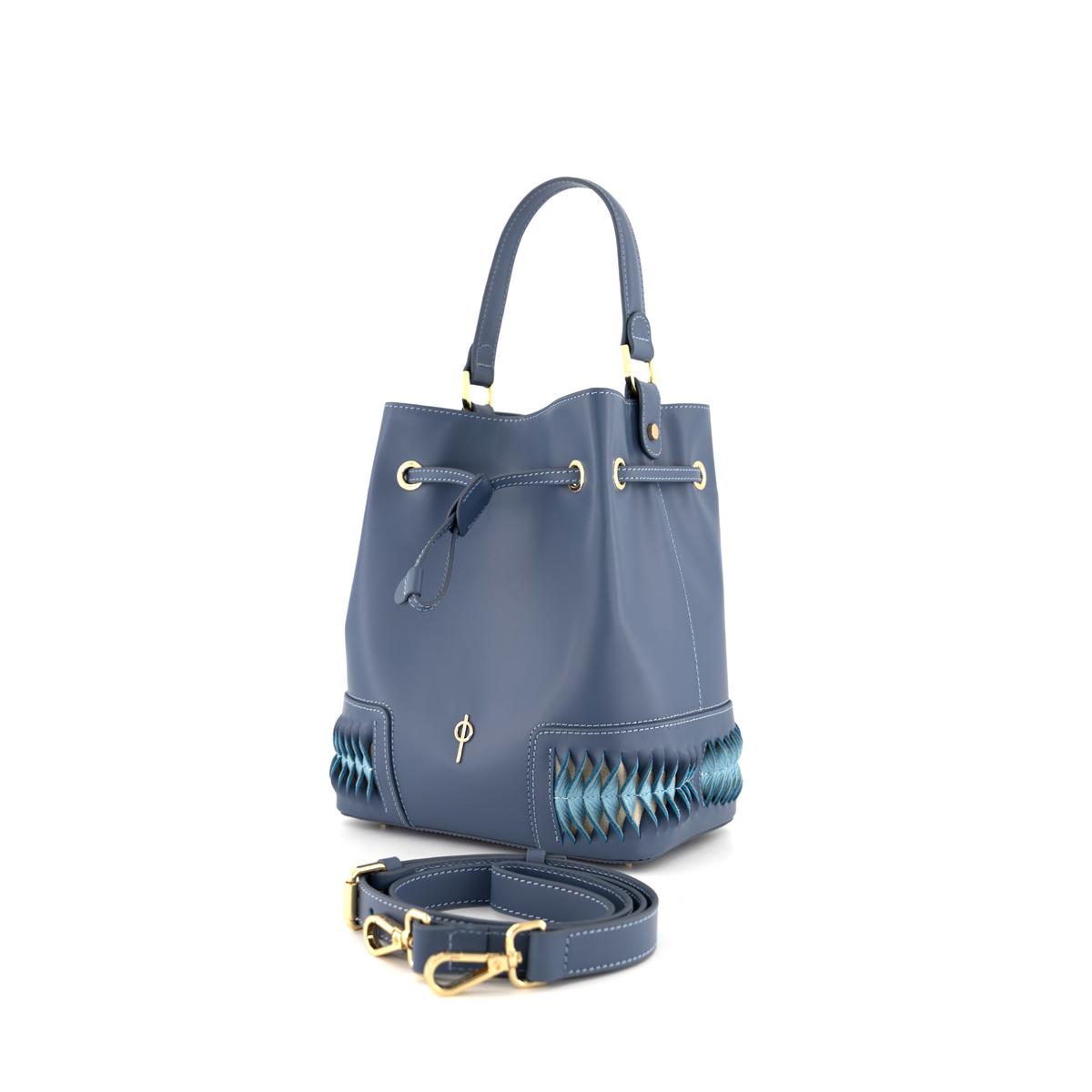 Otrera-Gula Bucket Blue-Omuz Çantası-4-fleurdirect.live