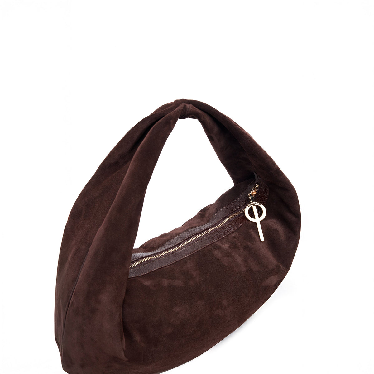 Otrera-Juno Suede Brown-Omuz Çantası-2-fleurdirect.live