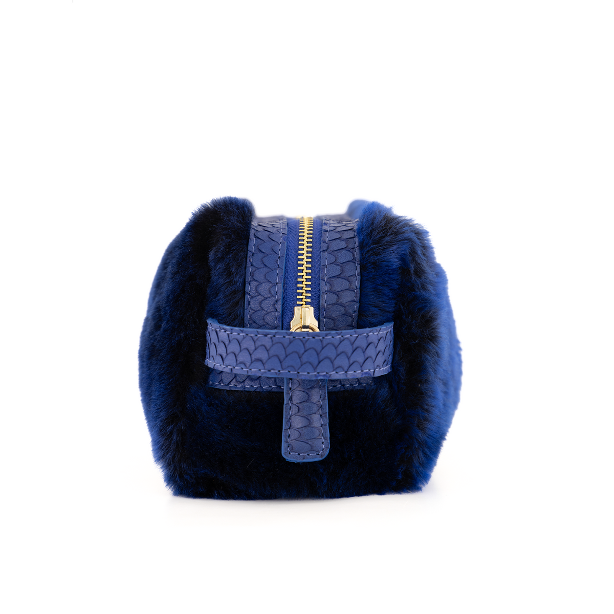 Otrera-Lula Pouch Fur - Midnight Blue-El Çantası-3-fleurdirect.live