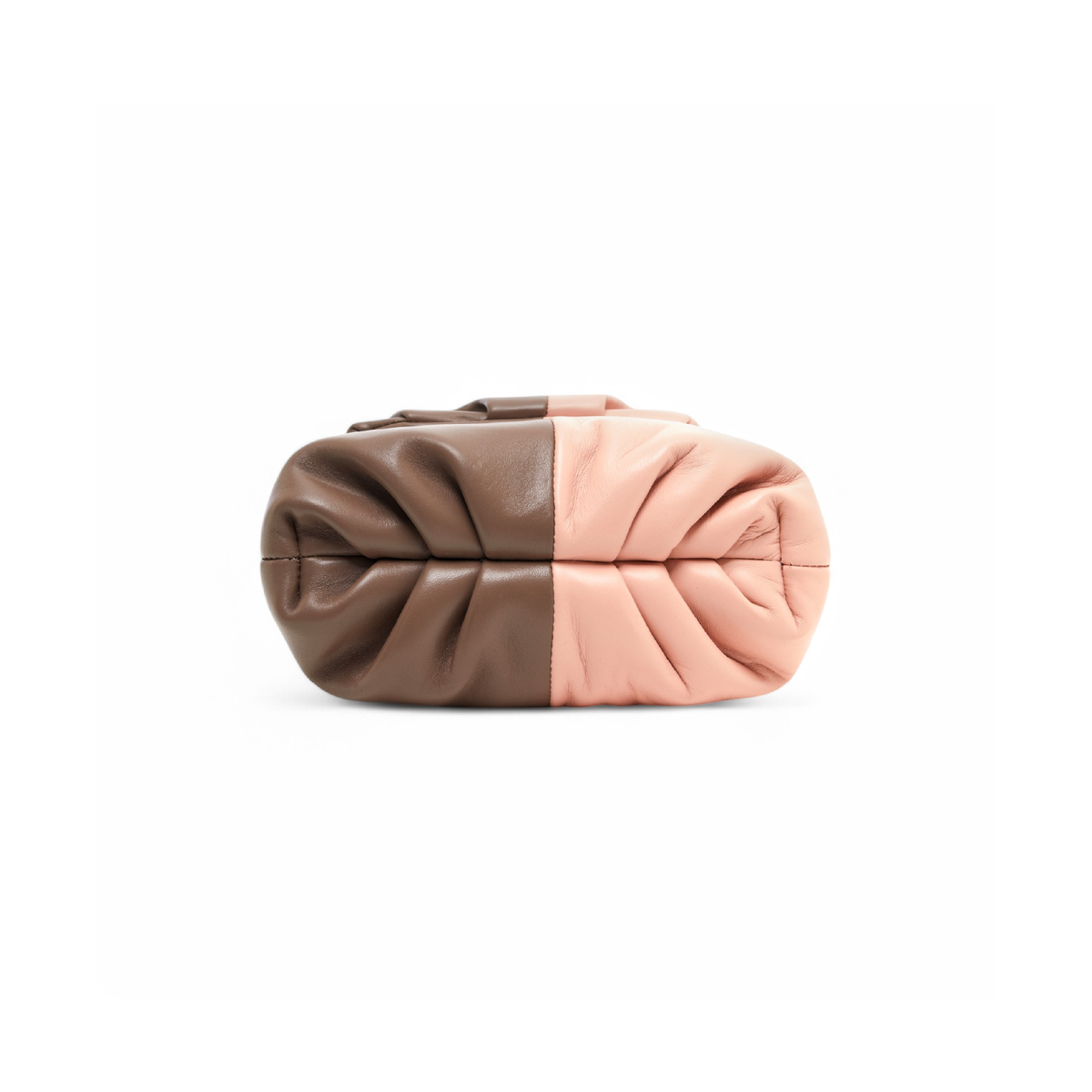 Otrera-Two Colored Baby Leda Floater Brown/Pink-Crossbody bag-3-fleurdirect.live