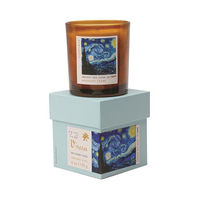 Paddywax-Paddywax Impressionist Cam Mum Van Gogh ' The Starry Night' 170gr-Mum-2-fleurdirect.live
