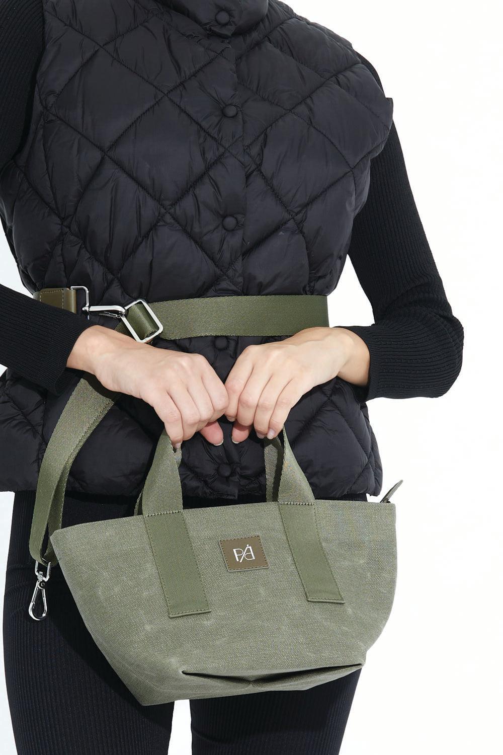 Pap Atelier-Japanese Tote Çanta (Yeşil)-El Çantası-3-fleurdirect.live