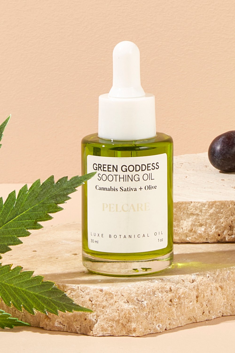 Pelcare-Green Goddess Soothing Oil - Yatiştirici Yüz Yaği-Cilt Bakımı Yağları-2-fleurdirect.live