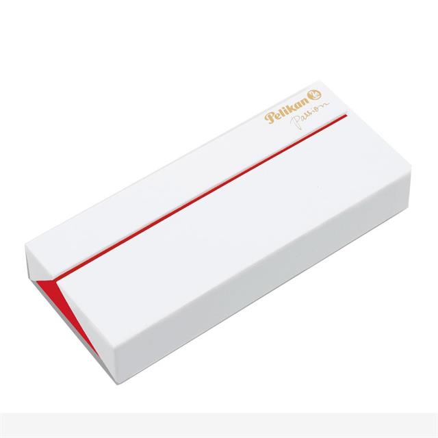 Pelikan Souverän M600 Red-White Dolma Kalem (F) Uç