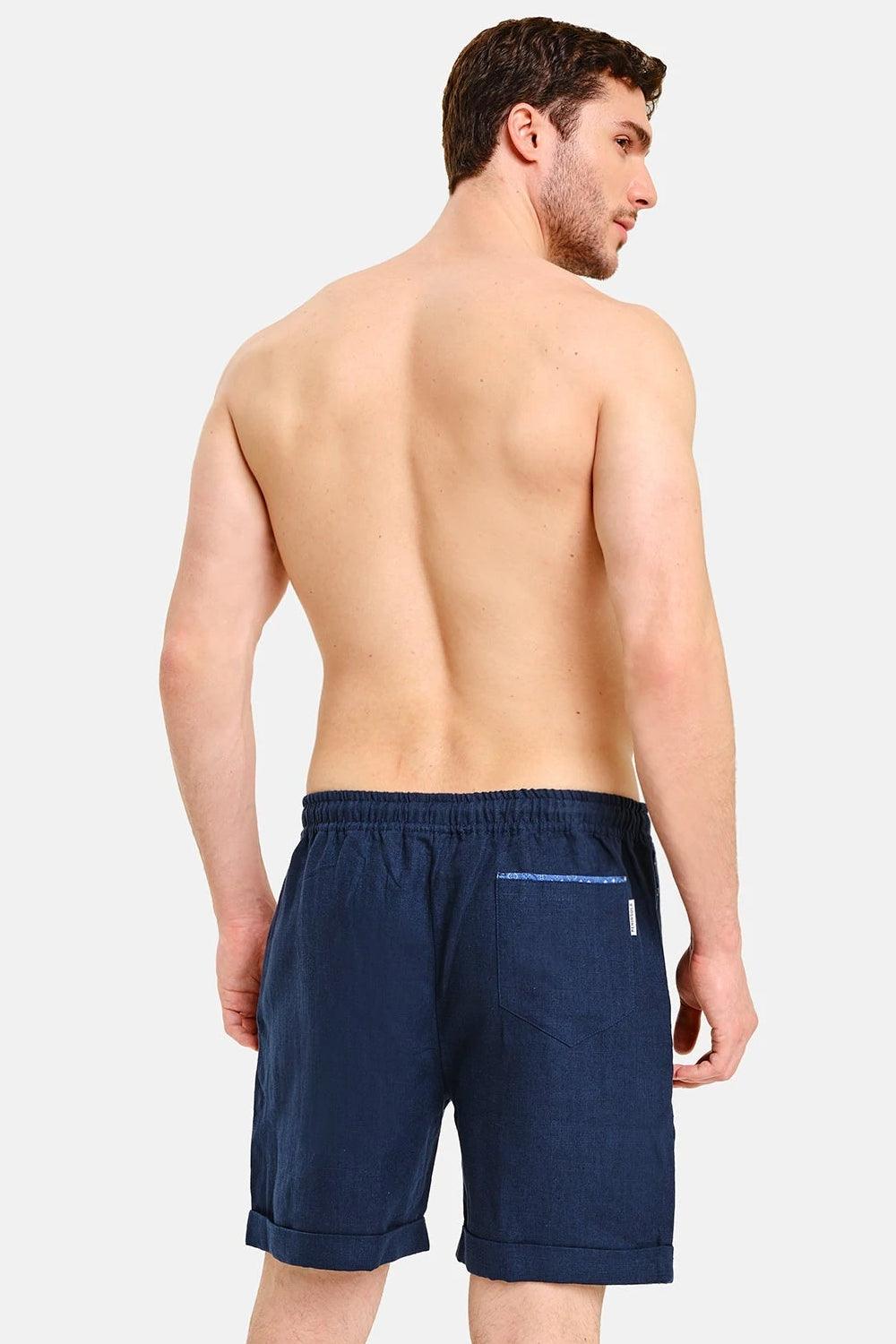 Peninsula-Linen Basket Short Pant Stromboli-Şort-5-fleurdirect.live