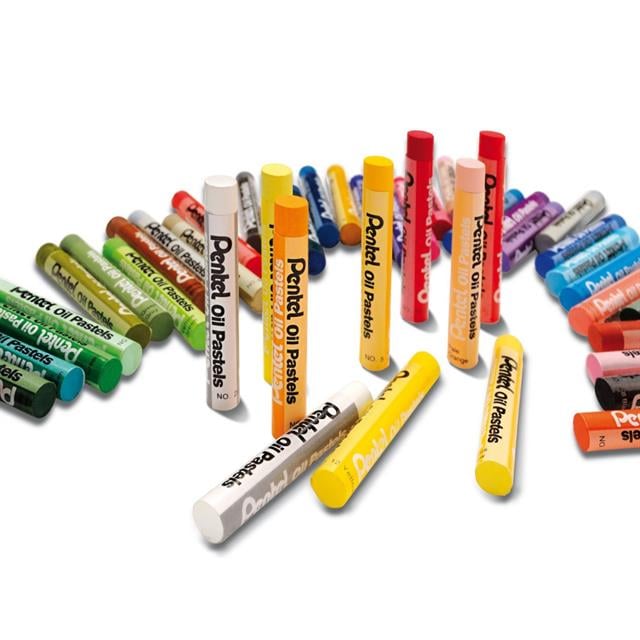 Pentel Arts Oil Pastels 16'Lı Yağlı Pastel Boya Kalemi Seti