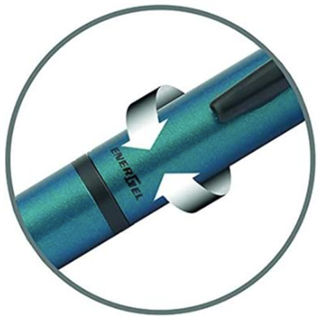 Pentel-Energel Ink Likit Jel Roller Mavi Mürekkepli Kalem Turkuaz-Roller Kalem-2-fleurdirect.live