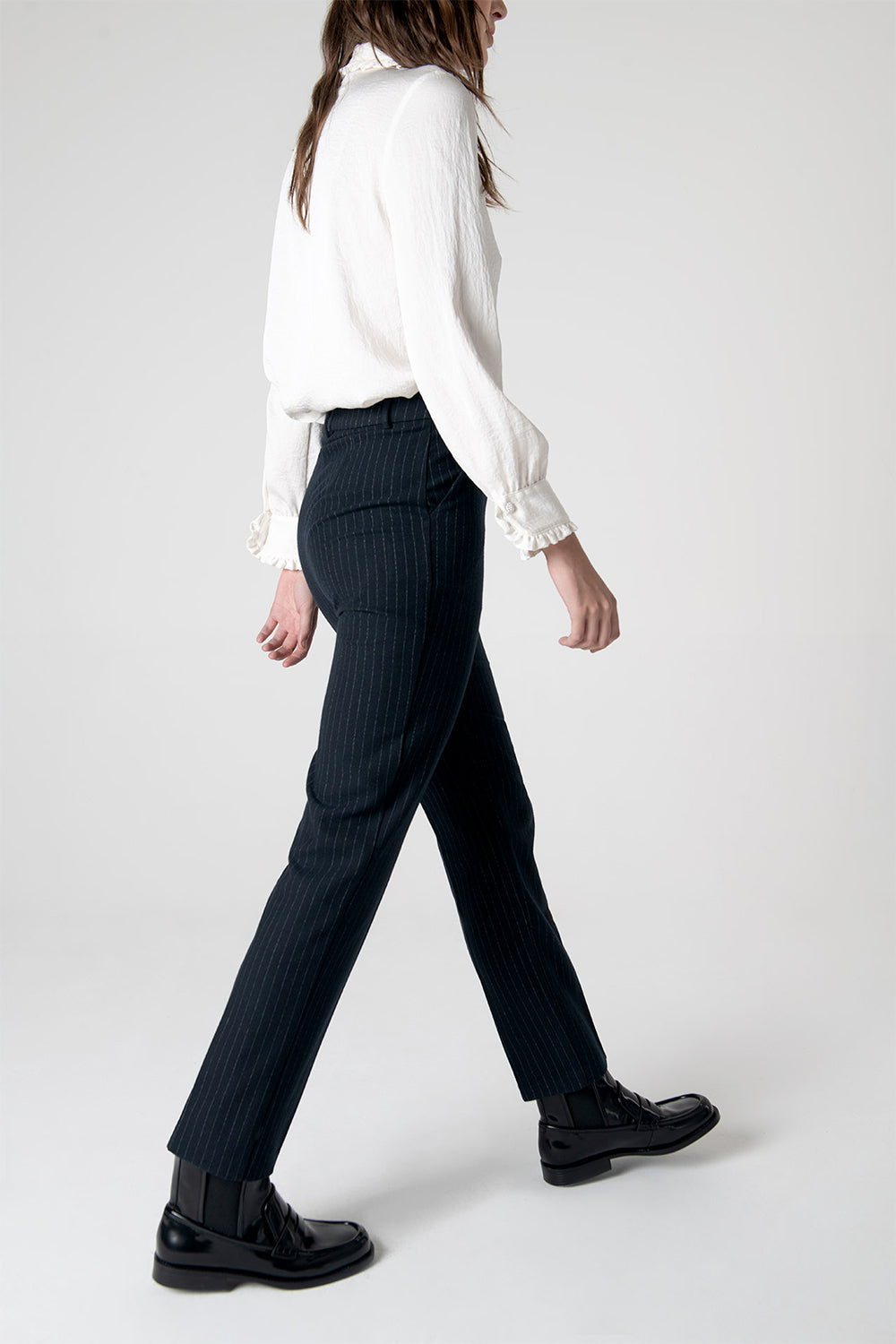 Peploum-Mary Lacy Slim Fit Trousers-Pantolon-3-fleurdirect.live