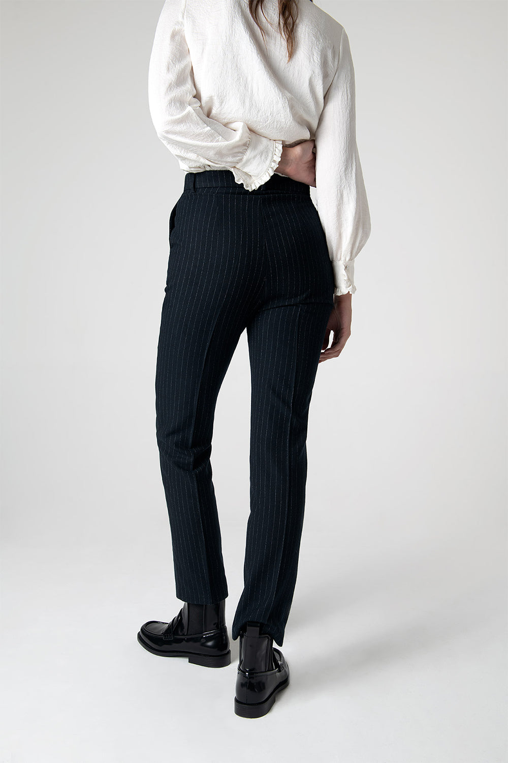 Peploum-Mary Lacy Slim Fit Trousers-Pantolon-4-fleurdirect.live