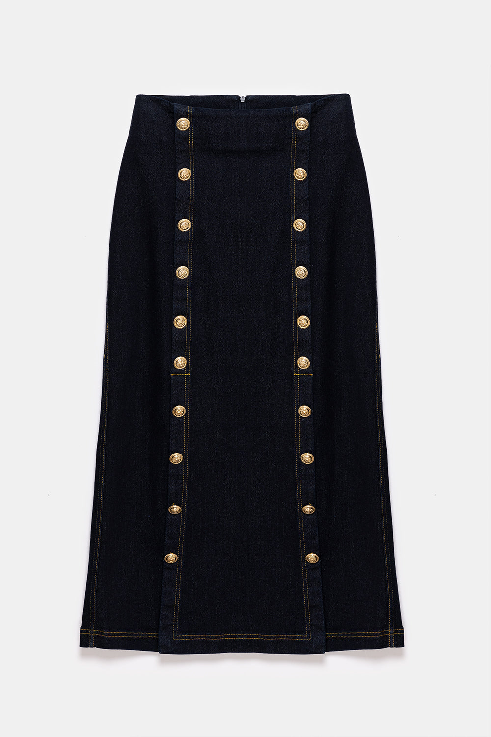 Peploum-Nadia Long Skirt In Cotton-Etek-5-fleurdirect.live