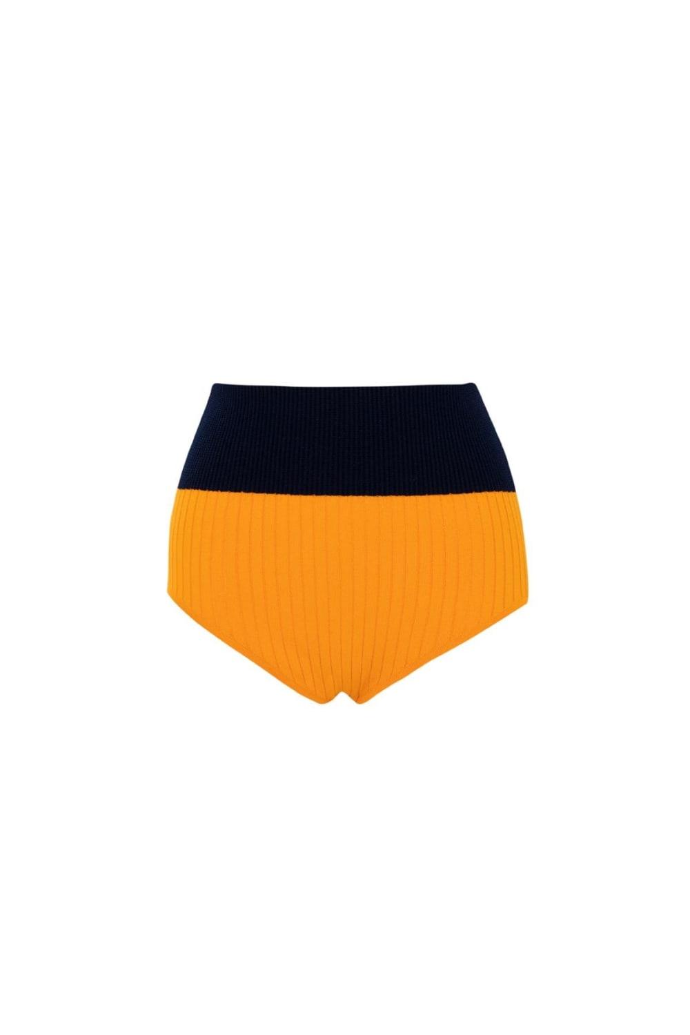 Peraluna-Dora Shorts Ribana Örgü Kadın Triko Tayt Şort -Şort-9-fleurdirect.live