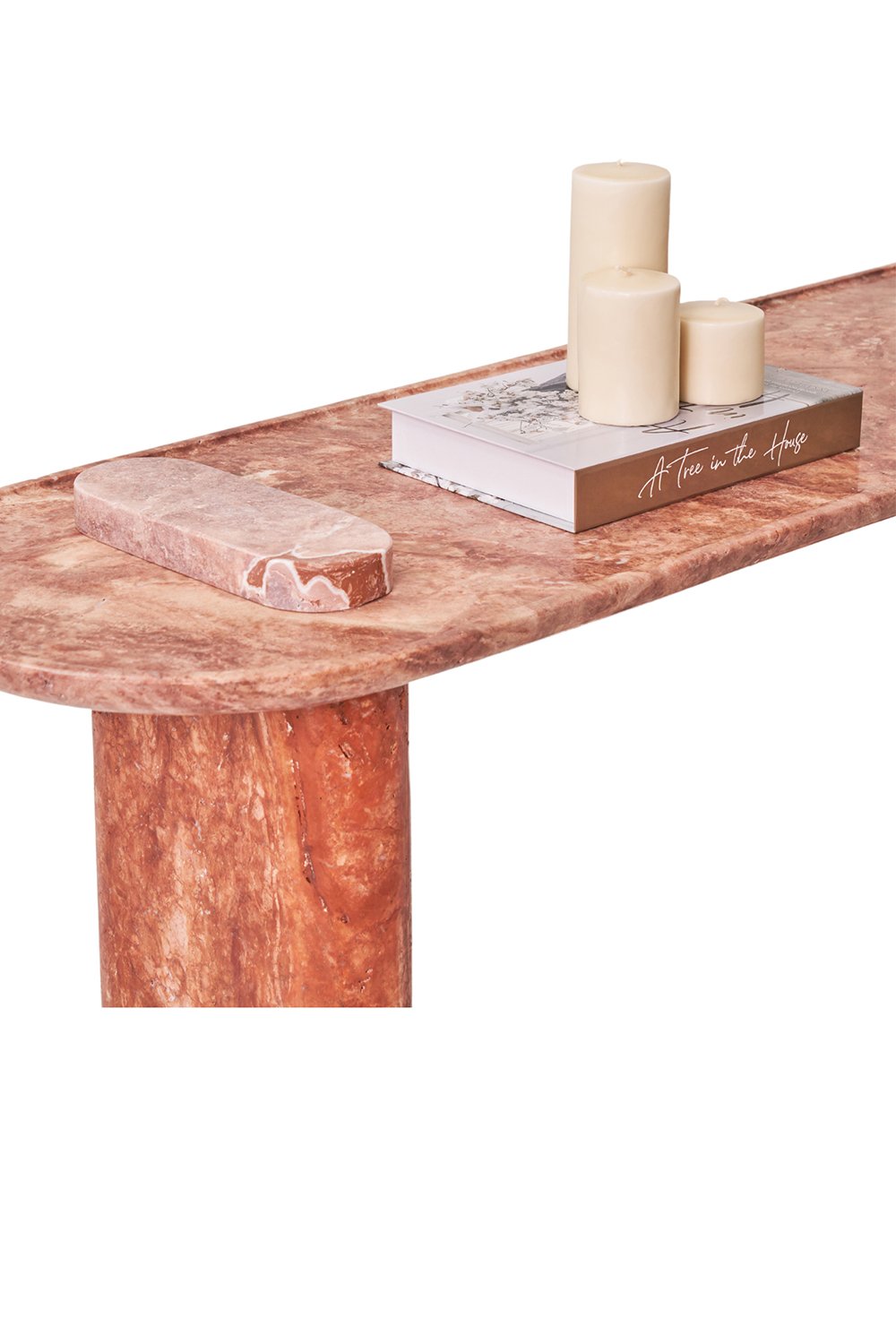 Pietra Collection-Colorato-pembe Traverten Dresuar-Dresuar & Konsol-2-fleurdirect.live