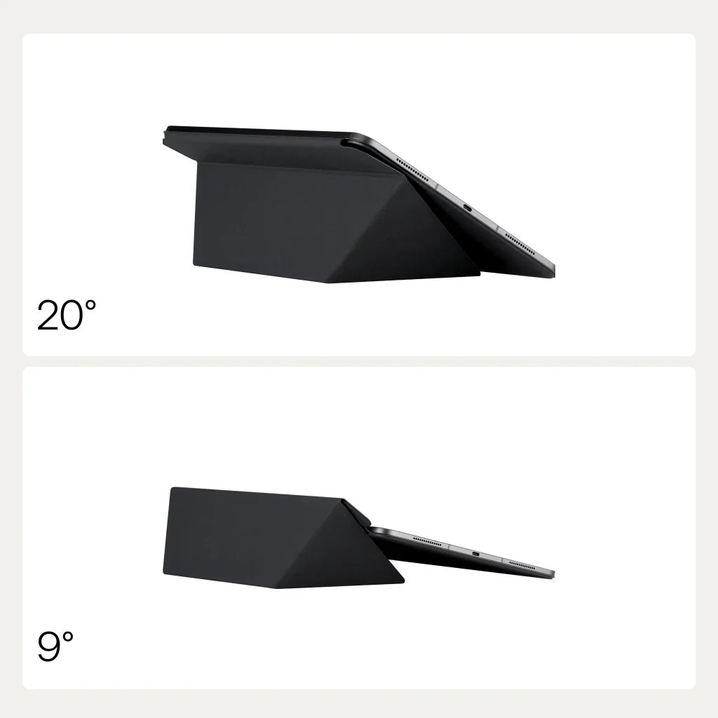 Ipad Pro 11 M5 / M4 Kılıf Folio 3 Siyah, Kalem Bölmeli Standlı