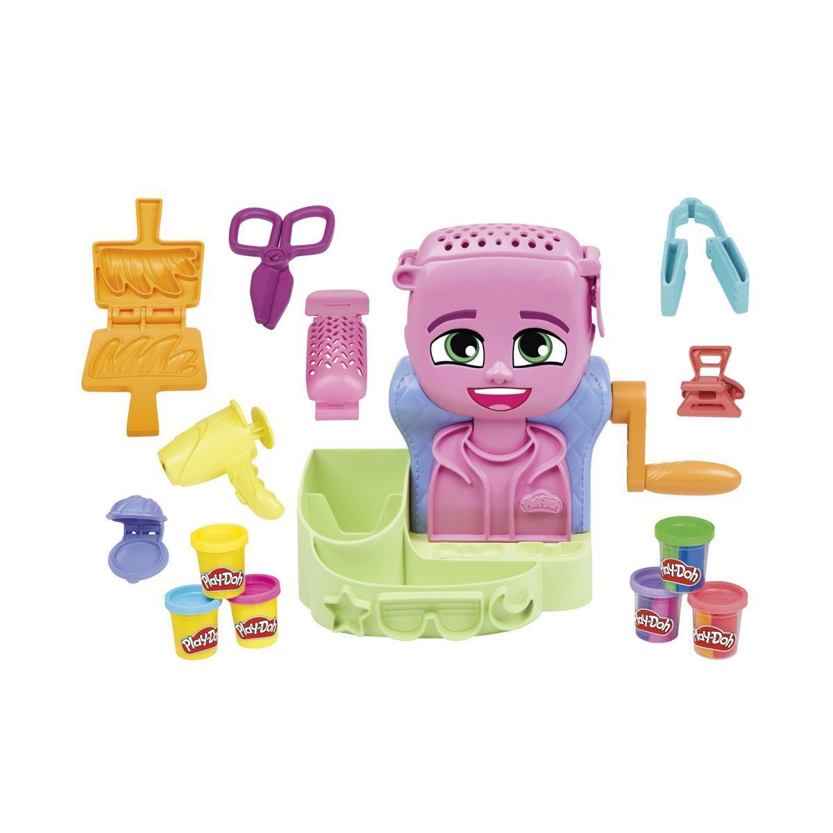 Play Doh-Renkli Kuaför Salonu+3 Yaş-Oyun Hamurları ve Setleri-2-fleurdirect.live