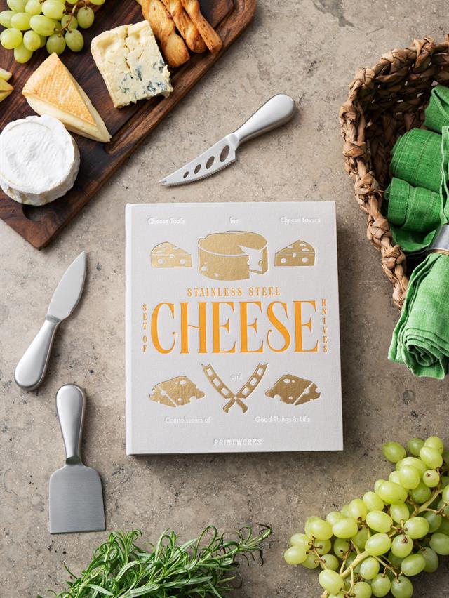Printworks-The Essentials Tool Set Cheese Seti-Hediye Paketi-4-fleurdirect.live